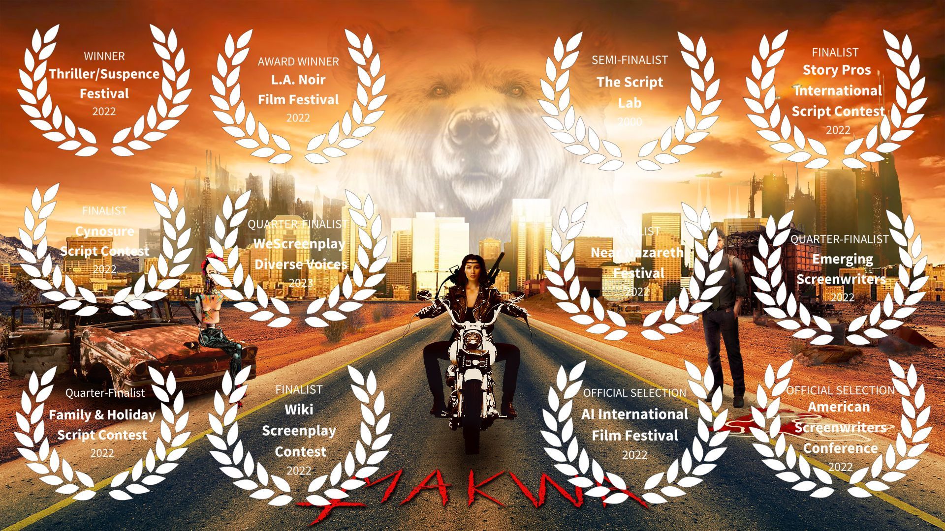 MASKWA — Multi-Award-Winning Screenplay